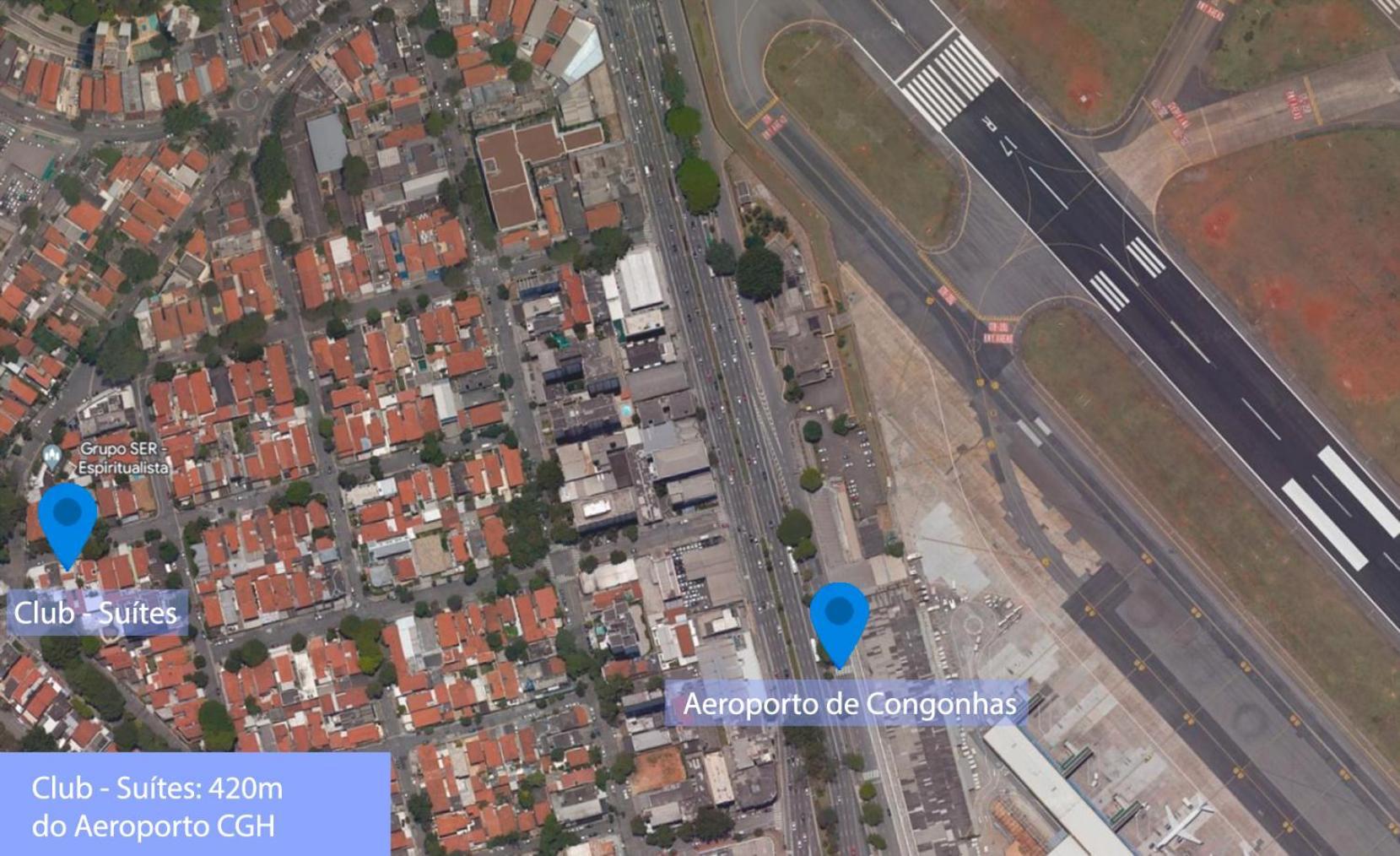 Club Suites - Aeroporto Congonhas São Paulo Exteriör bild